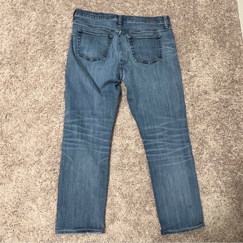 Madewell Slim Wash Denim Casual Stretchy Jeans US Men's 36x32 - Picture 4 of 10